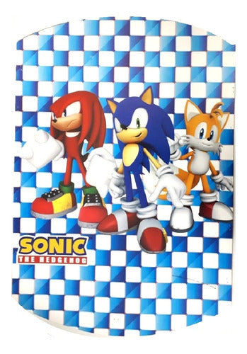 Duen De Rojo Piñata De Carton Sonic 0