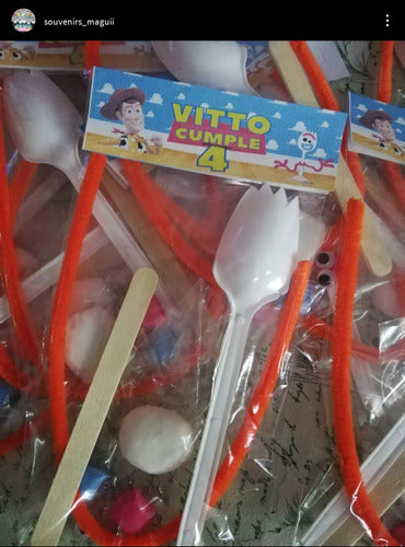 Souvenirs Toy Story Kit Para Armar A Forky X 20 4