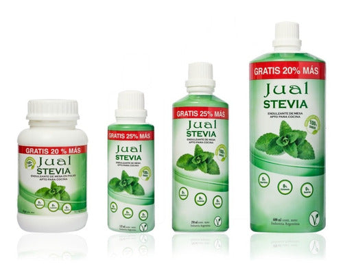 Jual Stevia Liquid Sweetener Pack of 3 Units 600cc + 20% Free 1