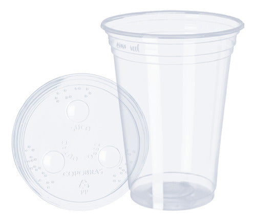 Copobras Fast Food Cup with Lid - 500 ml Pack of 50 0