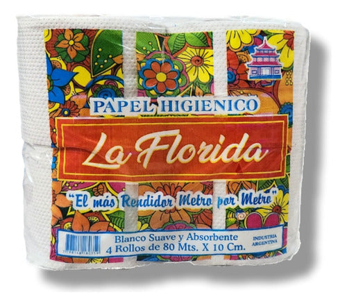 Papel Higienico Pack 4u X 80m Blanco 0