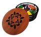 Mahuala Arte Nuestro Circular Tea Box with 8 Compartments 0