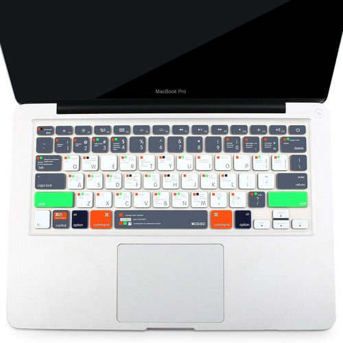 Mosiso - Keyboard Cover Compatible With Mac OS X OSX-M 1