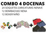 Surtidos Combo Ropa Interior - 4 Docenas - Niños/Niñas 0