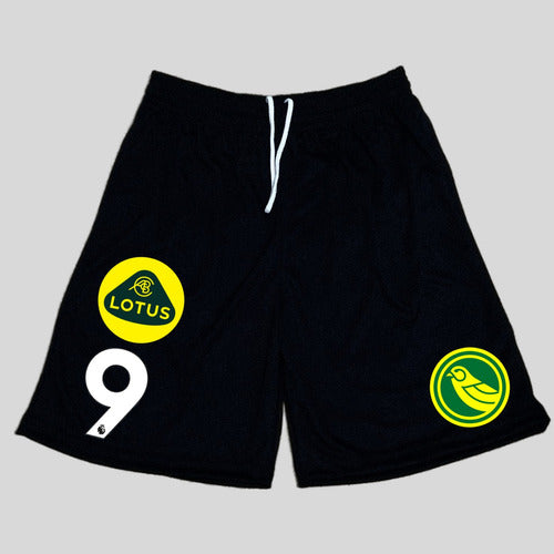 Polyester Norwich English Soccer Shorts with Number - Ideal for Teams 1