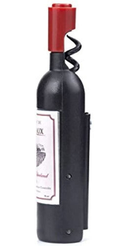 Kikkerland Magnetic Wine Bottle Sacacorchos Negro 0