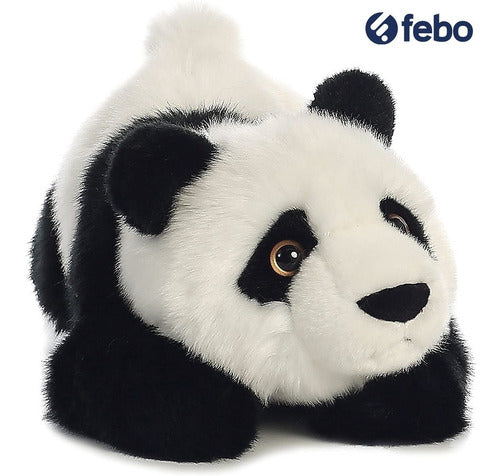 Aurora Lying Panda Plush Toy 1