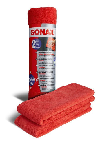 Sonax Microfiber Cloths for Exterior (X2) - 416 241 0