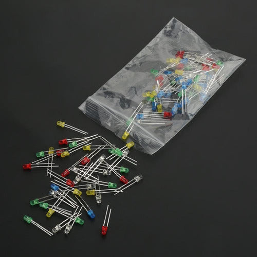 Walfront Electronic Components Kit - LEDs, Resistors, Capacitors, Diodes, Transistors 2