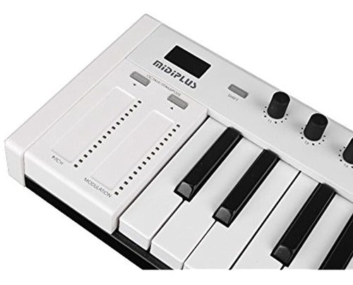 Midiplus X4 Mini Controlador De Teclado Midi Blanco 0