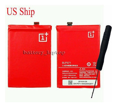 OnePlus 3100mAh Rechargeable 3.8V 11.78Wh BLP571 Battery -l for Estad 1