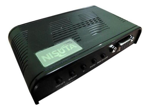 VGA TV PAL/NTSC Converter 1024 x 768 Nisuta NSEC2000 0