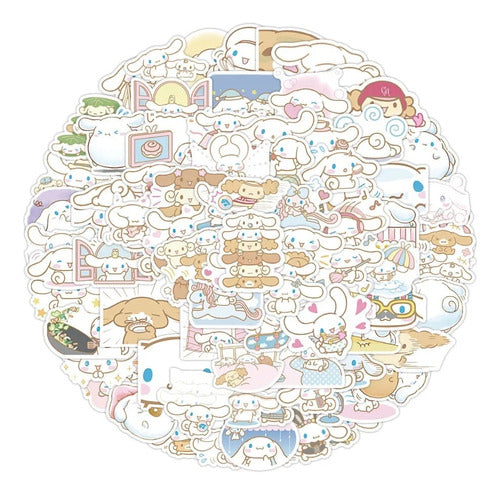 Stickers Autoadhesivo My Melody/ Kuromi / Cinnamorroll X 50 0