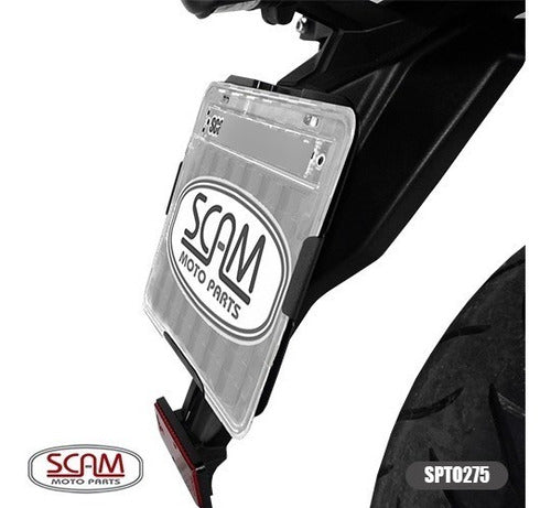 Scam BMW G310 GS License Plate Holder 1