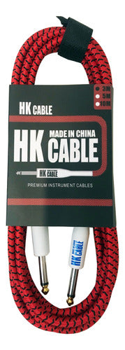 Professional 3-Meter Cable Plug for Electric Instruments by HK 2