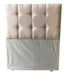 Chenille Tufted Headboard for 1 1/2 Plaza Bed 100cm - Wooden Frame 7