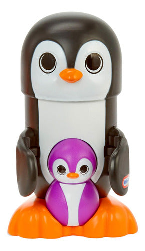 Pingüino Peeky Pals Animales Con Movimiento Little Tikes 0