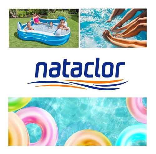 Nataclor Pool Kit with Chlorine Tablets 50g + Float Buoy 2