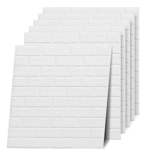 Self-Adhesive 3D Wall Covering Panel 70x78 cm Pack of 10 Units 28