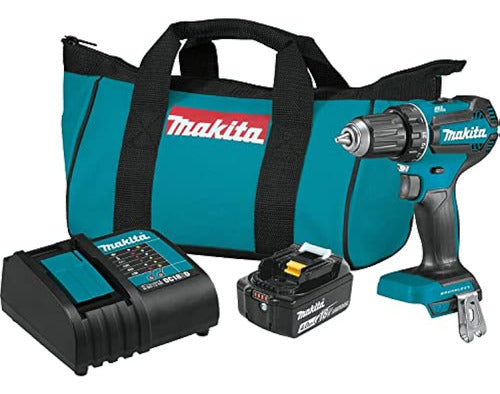 Makita XFD13SM1 18V LXT® Lithium-Ion Brushless Cordless 1/2" Driver-Drill Kit 0