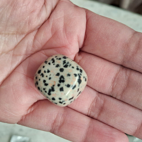 Jaspe Dalmata Piedra Natural Energética Favorece Autoestima 3