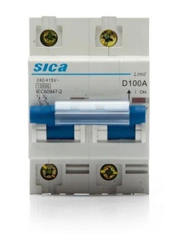 Sica Termica Bipolar Termomagnetica 100a 2x100 Sica 782200 0