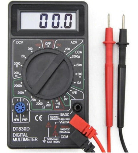 Megalite Digital Multimeter DT830D with Buzzer 0