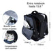 Deco Estrella Carry On Travel Backpack with USB Compartments - Waterproof Viral 1