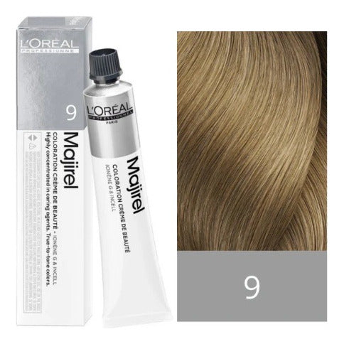 Majirel L'Oréal Tintura De Cabello Tono 9 X 50grs 1