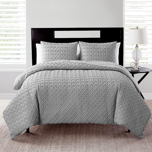 Vcny Home Nina Collection, King, Grey 0