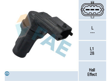 FAE Sensor Posicion Arbol Levas Fiat Siena 1.4 (3 Term.) 0