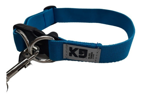 Adjustable K9 Dog Trainers Collar + 5M Leash Set for Dogs 39