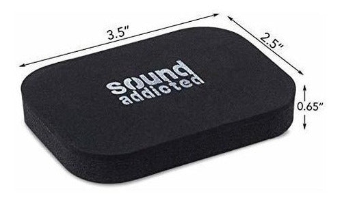 Sound Addicted Almohadillas De Aislamiento Para Barra De Sonido - Pack 4 2