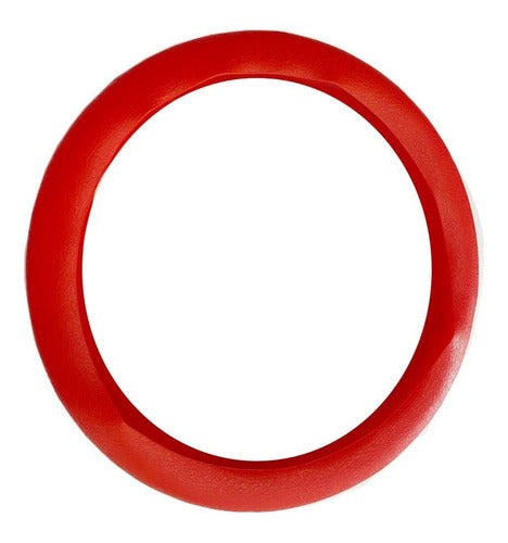 JC Adjustable Silicone Steering Wheel Cover Red Gol, Fox Super Offer! 0