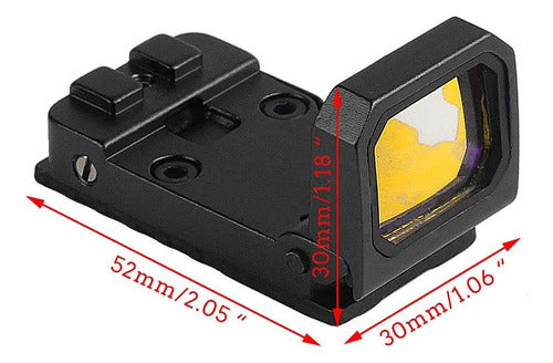 Vism Flip Dot Holographic Sight Red Dot 3 MOA for Glock & Airsoft 4