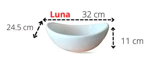Combo Ceramic Above Counter Sink Luna + Single Lever Faucet 3