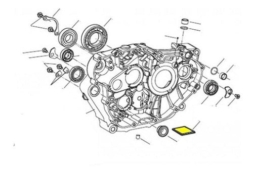 Benelli Oil Filter Grate Original Cycles Motos 1