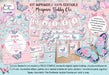 Kit Imprimible Candy Mariposas Shabby Chic 100% Editable 0