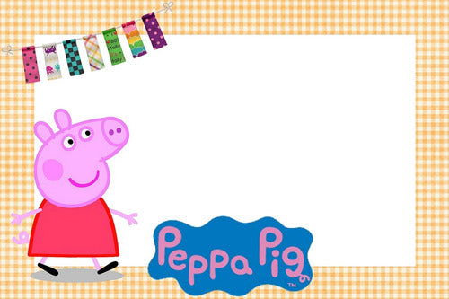 Deco Gráfica Pepa Pig Gigantography - 120x80 cm 3