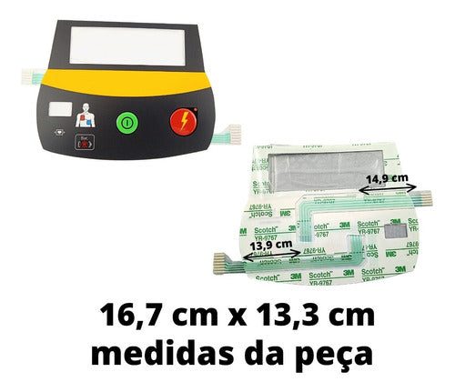 Tec. Desfibrilador Dea Life Futura 400 Cmos Drake - Cód 1536 1