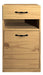 Sajo Combo 2 Modern Pine Nightstands with Drawer for Shoes 2