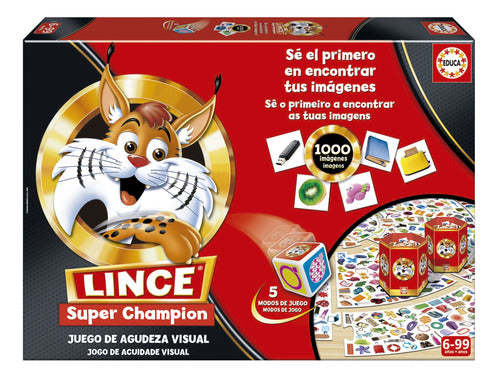 Educa Lince Super Champion Find the Image Educational Game 0