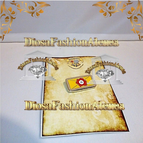 Diosafashionatenea Hogwarts Harry Potter Pin 1