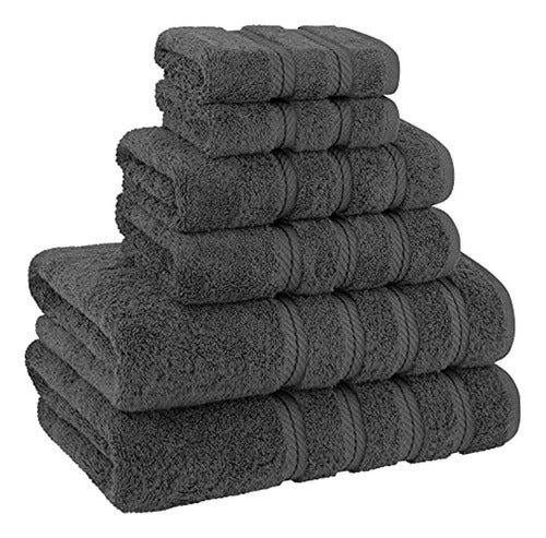 American Soft Linen, 6-Piece Towel Set, 2 Towels 4