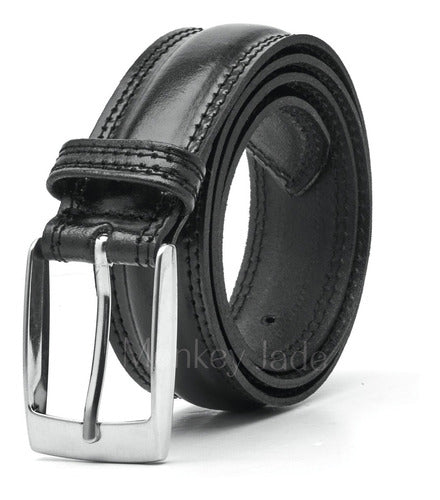 Cinturón Hombre Genuine Leather Dress Belt 1