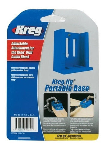 Kreg - KPDGB Adjustable Accessory for Drill Guide Block 4