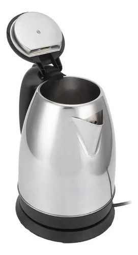 Electric Kettle Metal Jug 2L Auto Cut-Off Stainless Steel 7