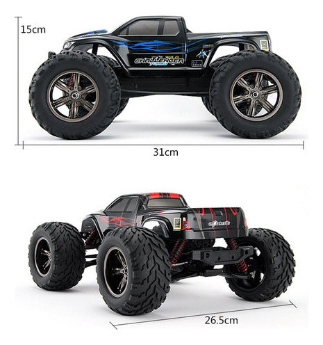 Meco Carro Rc 1/12 42km/h 2,4 Ghz 2wd Impermeable Alta Veloc 5