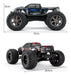 Meco Carro Rc 1/12 42km/h 2,4 Ghz 2wd Impermeable Alta Veloc 5