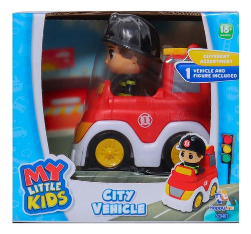 My Little Kids Vehicle with Figure 10cm - Various Models 0